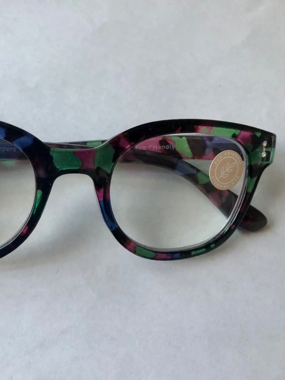 NEW Cosmic Quartz Peepers Blue Light Filtering +1.00 Readers